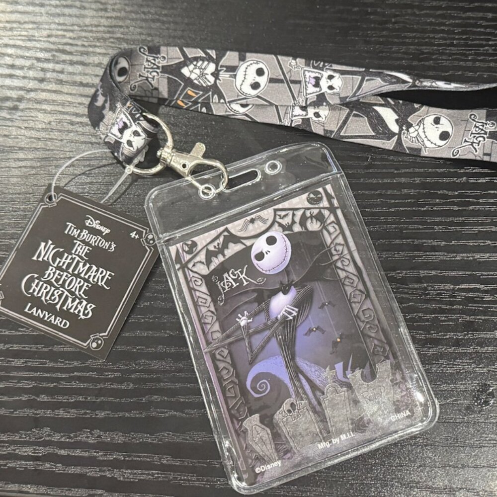 Disney Nightmare Before Christmas Jack Lanyard NWT​